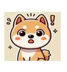 まんまる柴犬スタンプ（個別スタンプ：36）