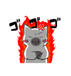 黒猫さんとシャム猫さんの日常2（個別スタンプ：22）