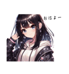 Sparkling Girls 3（個別スタンプ：1）