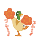 カモのまにまに（個別スタンプ：3）