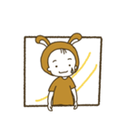 クニクロうさぎのスタンプ（個別スタンプ：29）