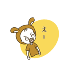クニクロうさぎのスタンプ（個別スタンプ：38）