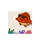動く鯛 ららら（個別スタンプ：6）