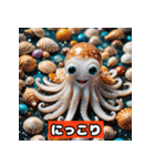 イカが感情ダダ漏れスタンプ（個別スタンプ：6）