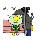 ついてないカッパスタンプ（個別スタンプ：8）