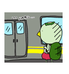 ついてないカッパスタンプ（個別スタンプ：16）