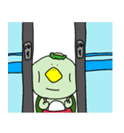 ついてないカッパスタンプ（個別スタンプ：24）