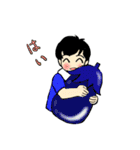 ハルちゃんの夏休み（個別スタンプ：1）