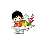 ハルちゃんの夏休み（個別スタンプ：13）