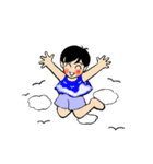 ハルちゃんの夏休み（個別スタンプ：14）
