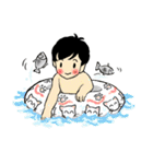 ハルちゃんの夏休み（個別スタンプ：15）