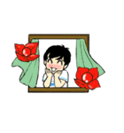 ハルちゃんの夏休み（個別スタンプ：17）