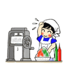 ハルちゃんの夏休み（個別スタンプ：18）