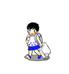 ハルちゃんの夏休み（個別スタンプ：28）