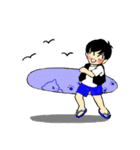 ハルちゃんの夏休み（個別スタンプ：31）