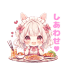ももちゃんスタンプ（ちびもも）（個別スタンプ：5）