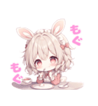 ももちゃんスタンプ（ちびもも）（個別スタンプ：6）