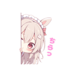 ももちゃんスタンプ（ちびもも）（個別スタンプ：7）