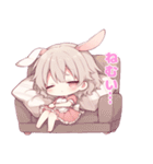 ももちゃんスタンプ（ちびもも）（個別スタンプ：24）