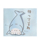 ぽわぽわ〜ず2 (海の生き物)（個別スタンプ：39）