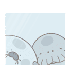 ぽわぽわ〜ず2 (海の生き物)（個別スタンプ：40）