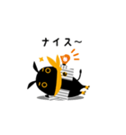 eしざいくん、野球をする（個別スタンプ：3）