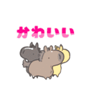 UMA5（うま）（個別スタンプ：3）