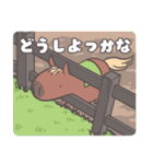 UMA5（うま）（個別スタンプ：22）