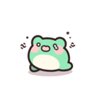 かわいいカエル、フロッピー（個別スタンプ：13）