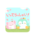 ぽちゃるず。ぽかぽか春日和♪（個別スタンプ：6）