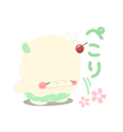 ぽちゃるず。ぽかぽか春日和♪（個別スタンプ：8）