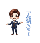 先輩ウェディングプランナー2（個別スタンプ：9）