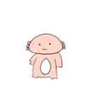 ウーパールーパーの動く姿（個別スタンプ：5）