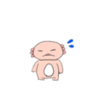 ウーパールーパーの動く姿（個別スタンプ：15）