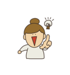 オタクの推し事《シンプル2》（個別スタンプ：6）