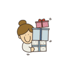 オタクの推し事《シンプル2》（個別スタンプ：38）