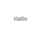ドッキリ英語（個別スタンプ：1）