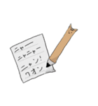 自由に生きるたくさんの猫（個別スタンプ：25）