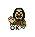 某ロングヘアー髭男爵（個別スタンプ：1）
