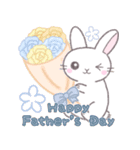 【春】毎日使える敬語☆白うさぎ（個別スタンプ：40）