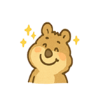 クワッカのあいさつスタンプ（個別スタンプ：7）