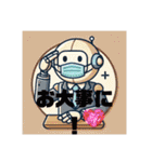 ロボットの職場スタンプ（個別スタンプ：30）