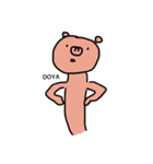 虚無顔の豚（個別スタンプ：29）