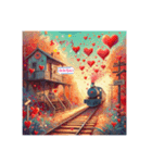 ロマンティック鉄道2025❤️6（個別スタンプ：4）
