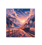 ロマンティック鉄道2025❤️6（個別スタンプ：7）