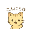 ふんわりネコちゃん（個別スタンプ：1）
