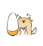 日常で使える柴犬スタンプ①（個別スタンプ：5）