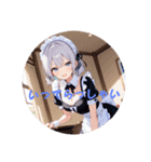 メイドさん日和（個別スタンプ：3）