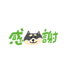 黒柴のスタンプ〜！（個別スタンプ：25）