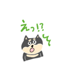 黒柴のスタンプ〜！（個別スタンプ：32）